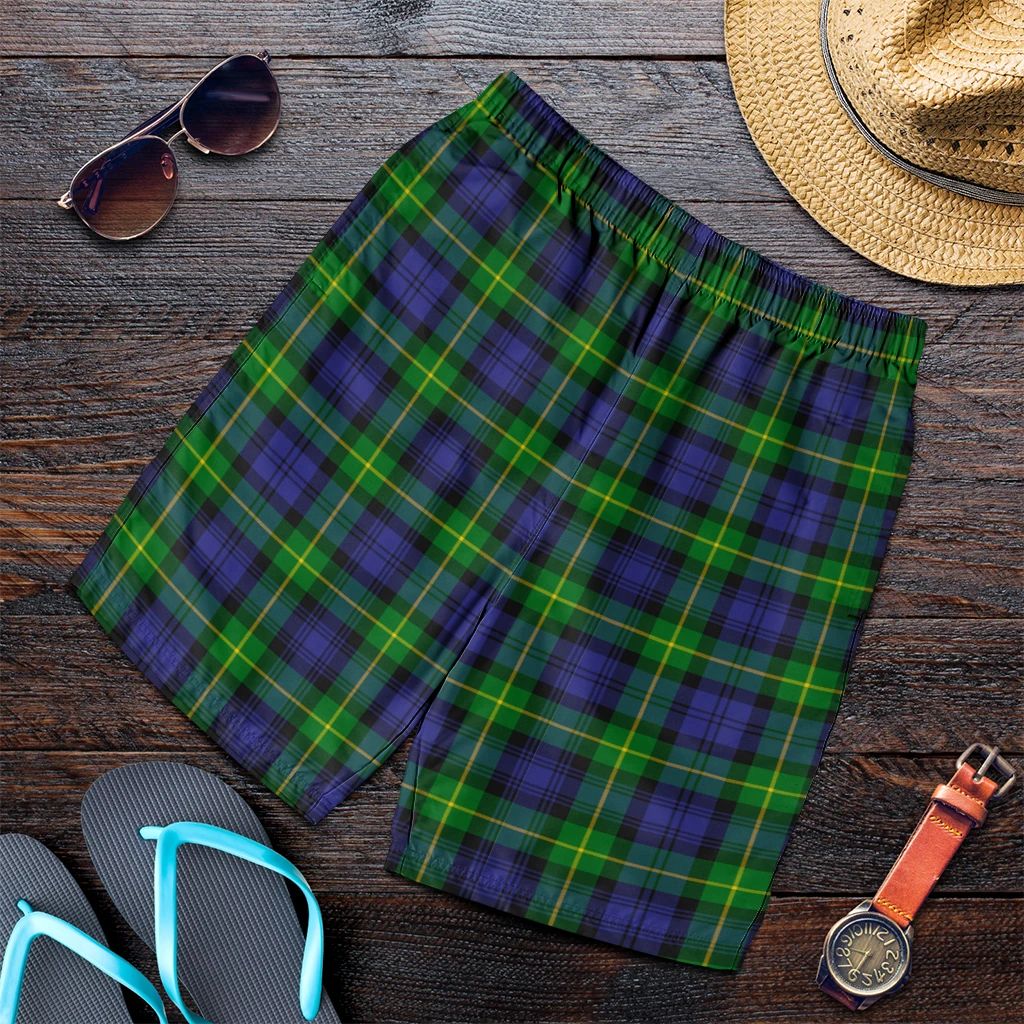 Gordon Modern Tartan Plaid Men's Shorts