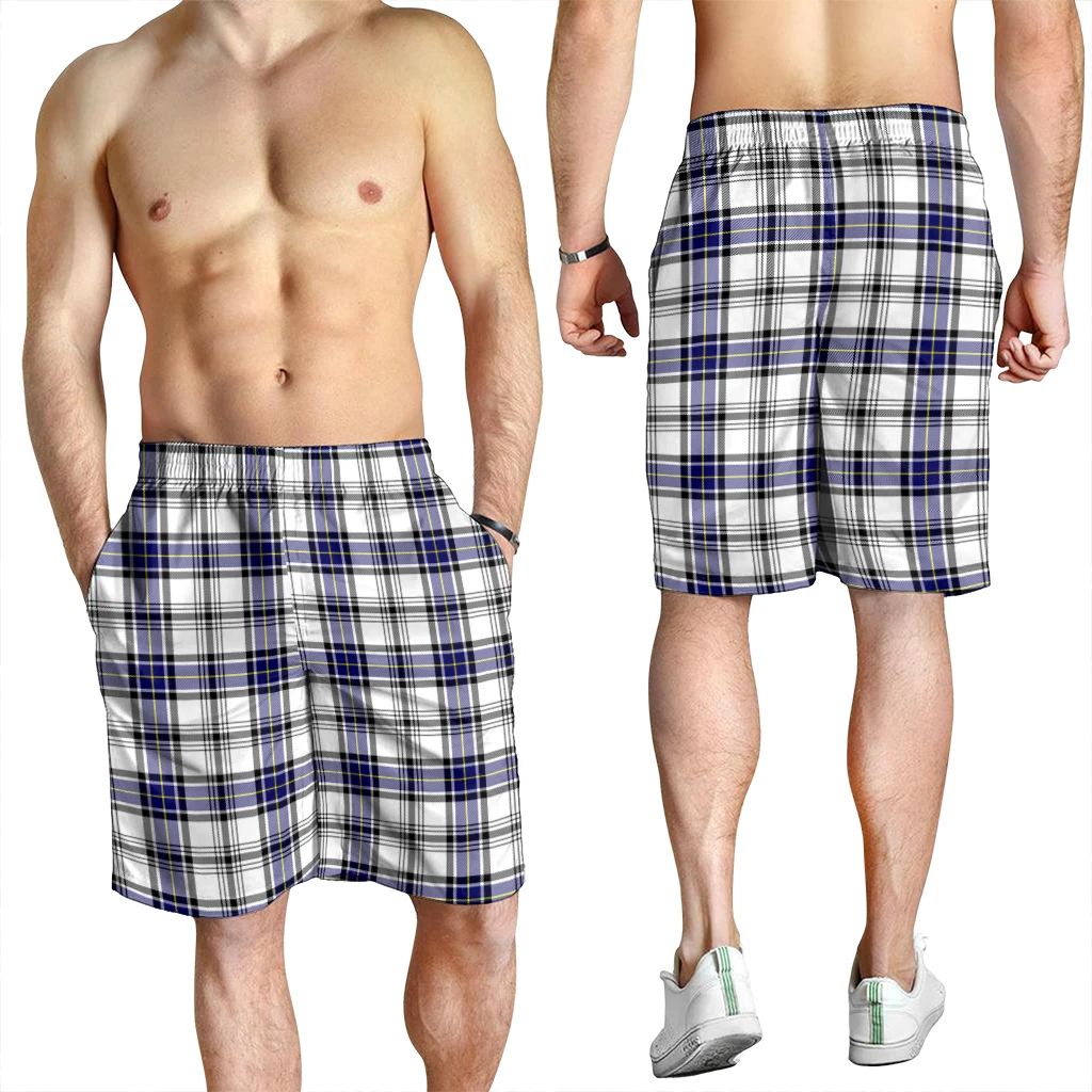 Hannay Modern Tartan Plaid Men's Shorts