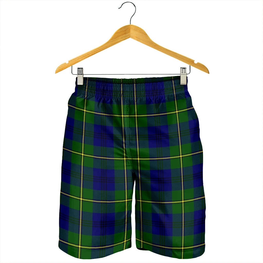 Johnston Modern Tartan Plaid Men's Shorts