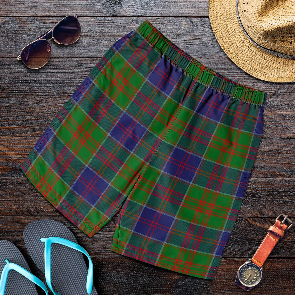 Stewart of Appin Hunting Modern Tartan Plaid Men's Shorts