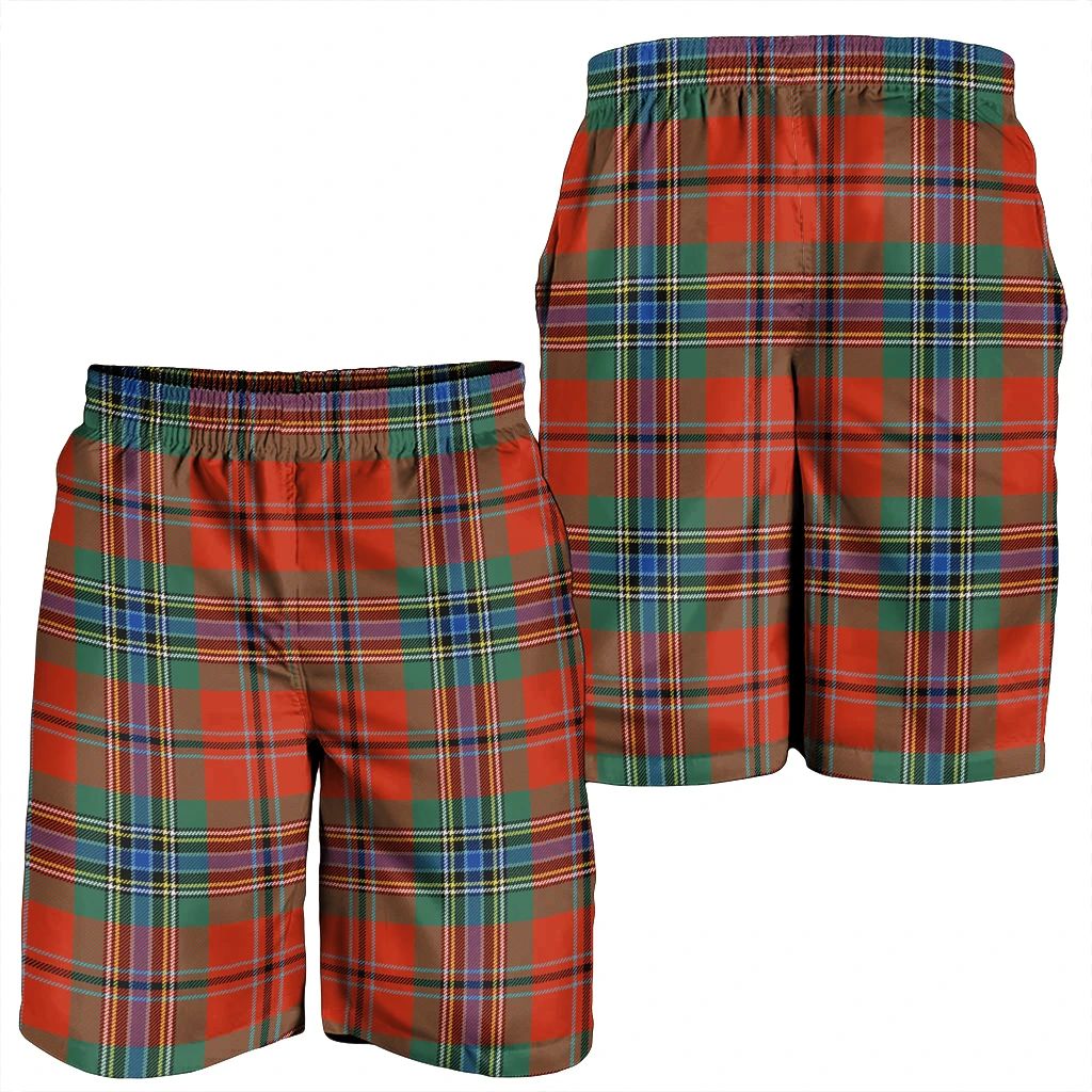 MacLean of Duart Ancient Tartan Plaid Men's Shorts