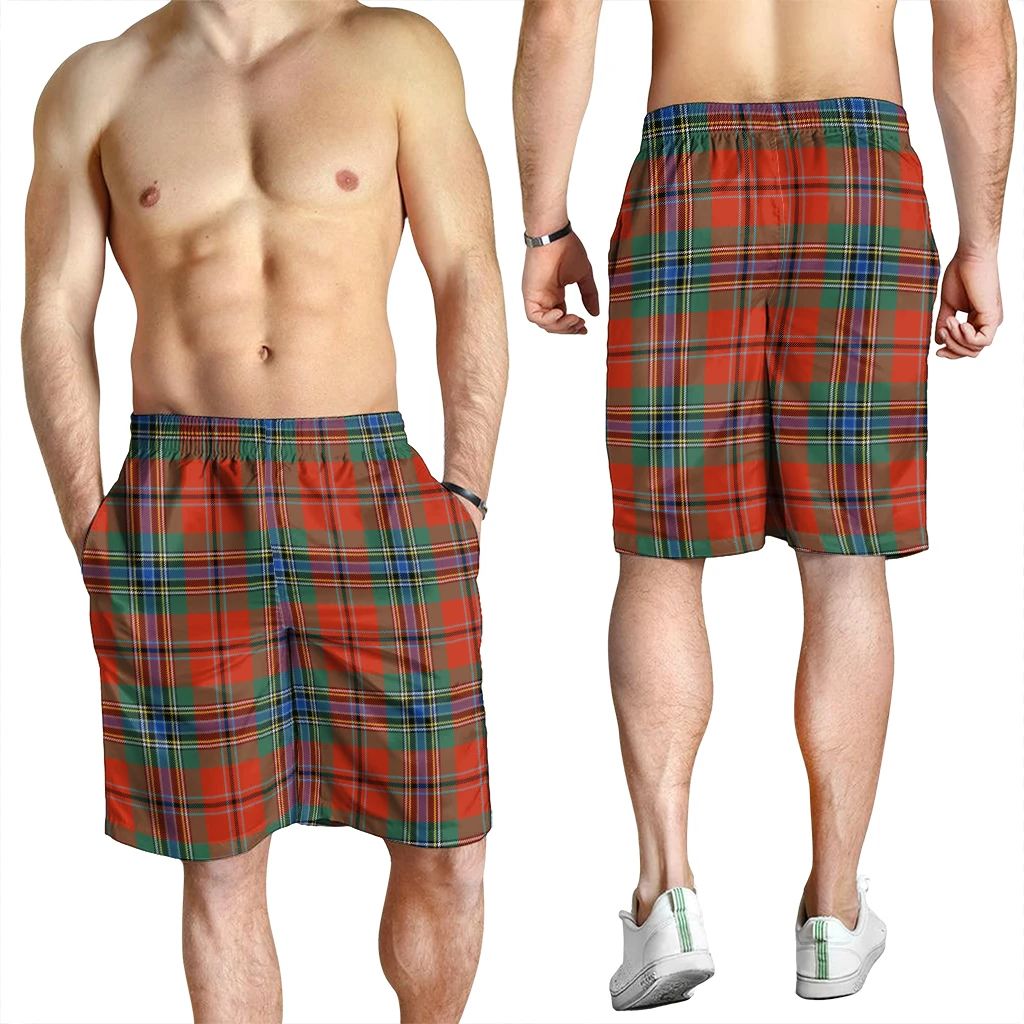 MacLean of Duart Ancient Tartan Plaid Men's Shorts