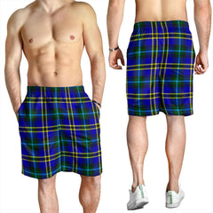 Weir Modern Tartan Plaid Men's Shorts