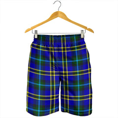 Weir Modern Tartan Plaid Men's Shorts