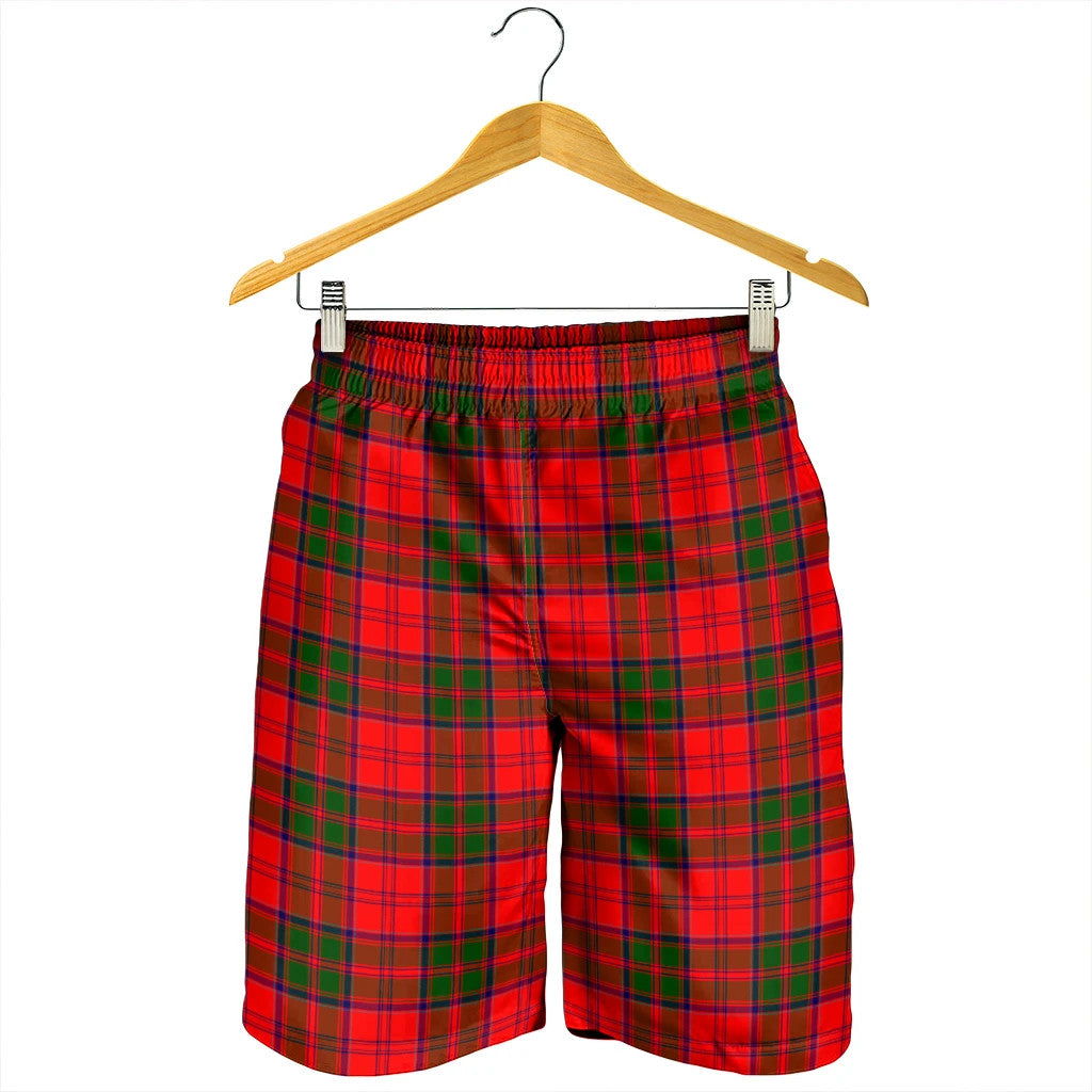 Grant Modern Tartan Plaid Men's Shorts