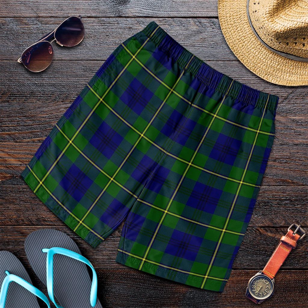 Johnston Modern Tartan Plaid Men's Shorts