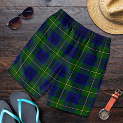 Johnston Modern Tartan Plaid Men's Shorts