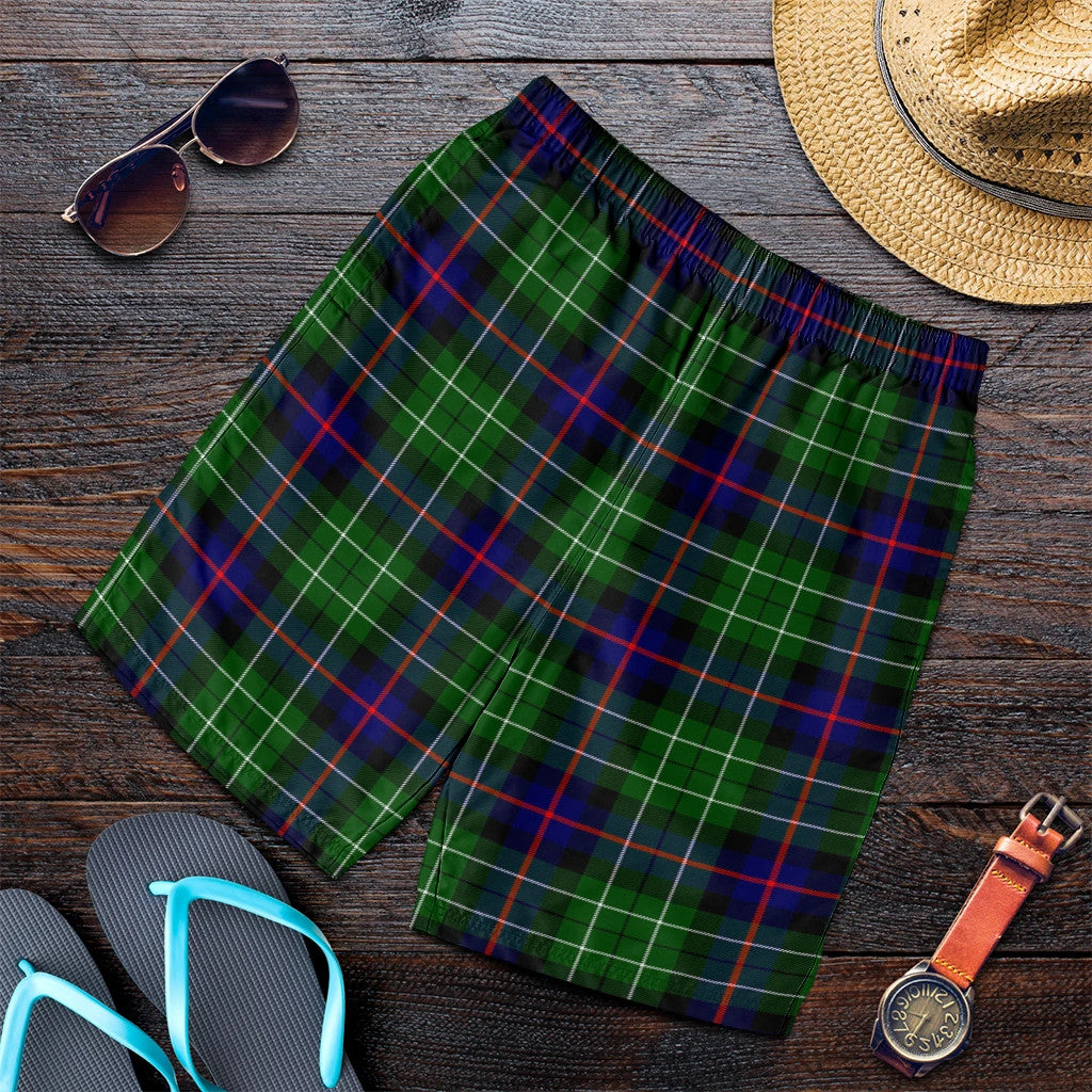 Leslie Hunting Tartan Plaid Men's Shorts