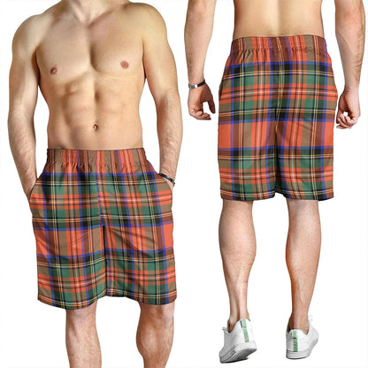 Stewart Royal Ancient Tartan Plaid Men's Shorts