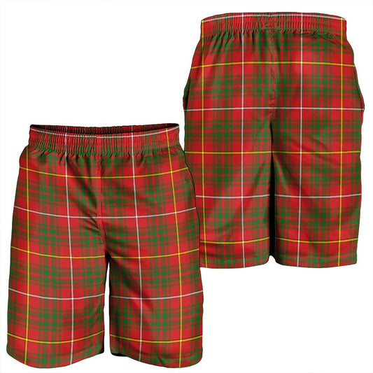 Bruce Modern Tartan Plaid Men's Shorts