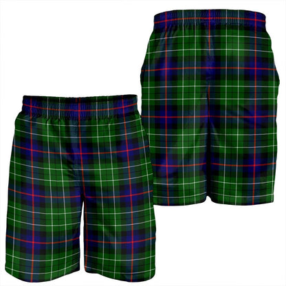 Leslie Hunting Tartan Plaid Men's Shorts