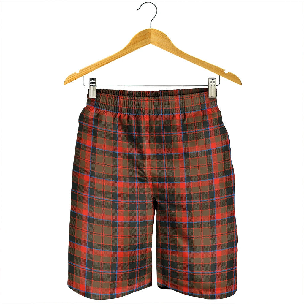 Cumming Hunting Weathered Tartan Plaid Men's Shorts