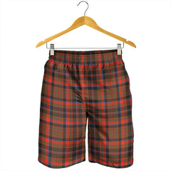 Cumming Hunting Weathered Tartan Plaid Men's Shorts