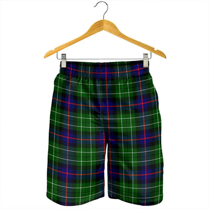 Leslie Hunting Tartan Plaid Men's Shorts