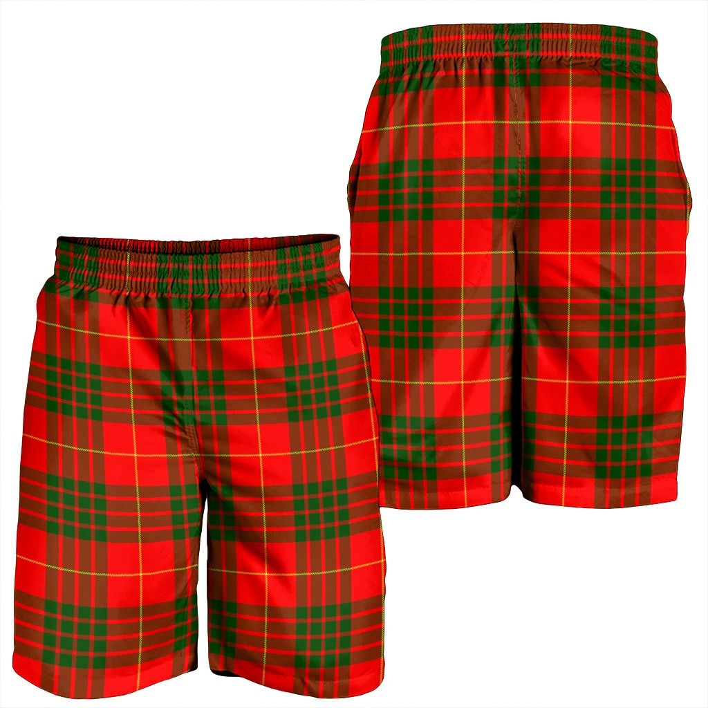 Cameron Modern Tartan Plaid Men's Shorts