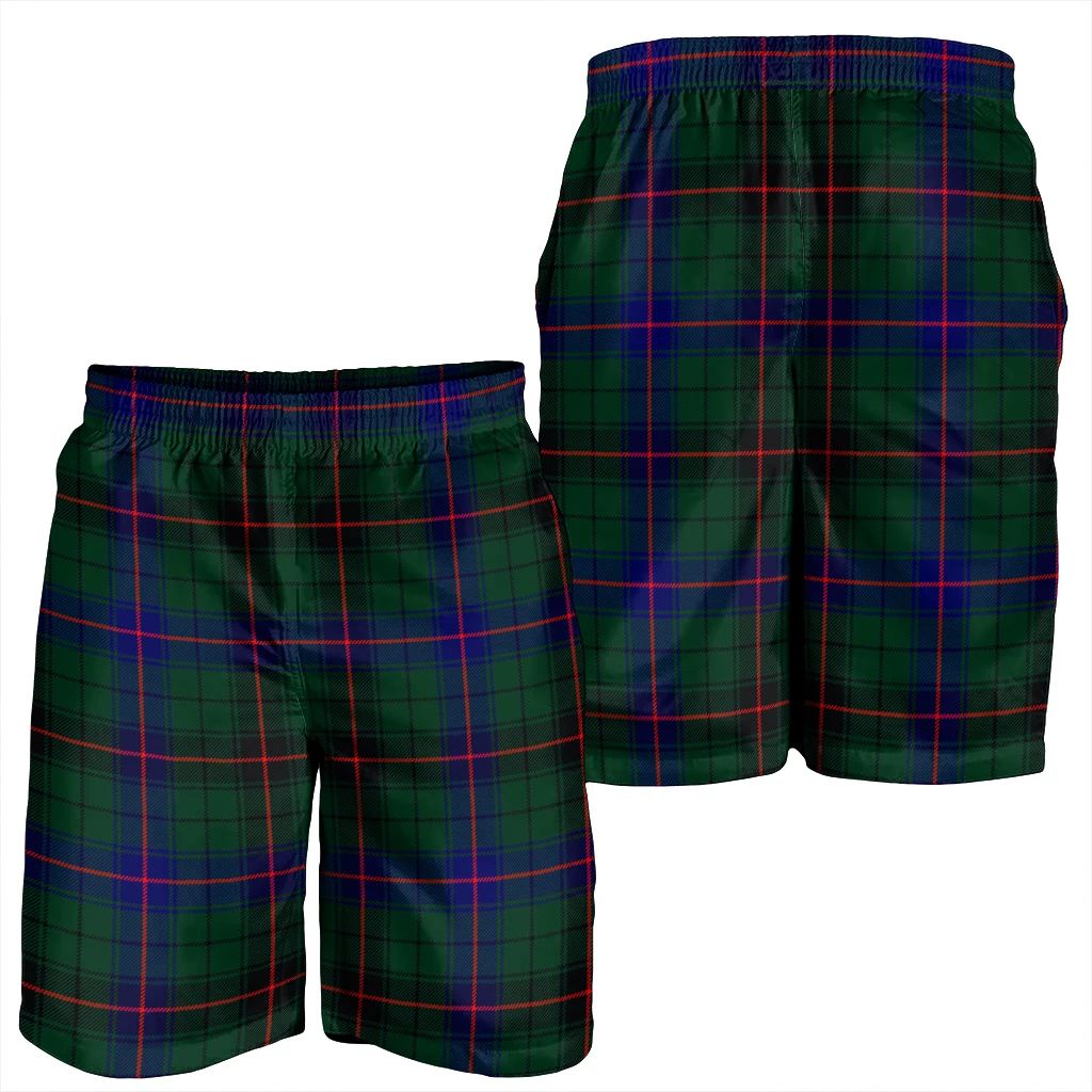 Davidson Modern Tartan Plaid Men's Shorts