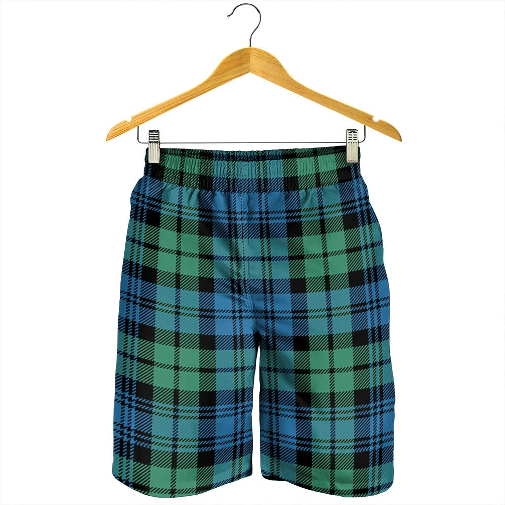 Campbell Ancient 01 Tartan Plaid Men's Shorts