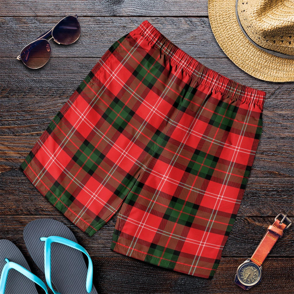 Nesbitt Modern Tartan Plaid Men's Shorts