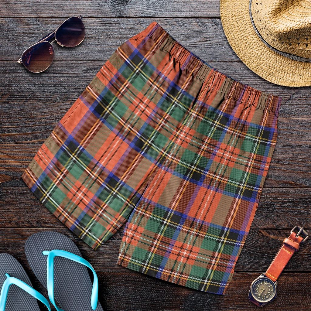 Stewart Royal Ancient Tartan Plaid Men's Shorts