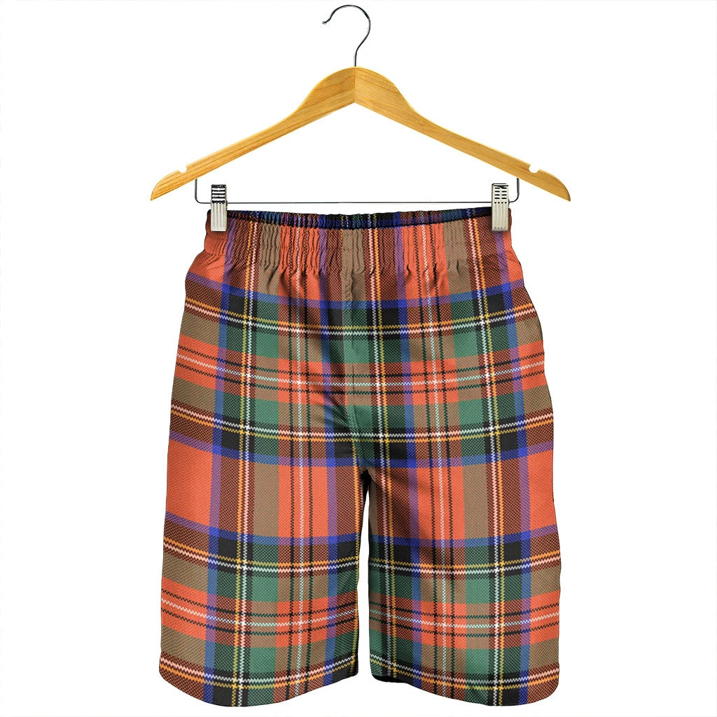 Stewart Royal Ancient Tartan Plaid Men's Shorts