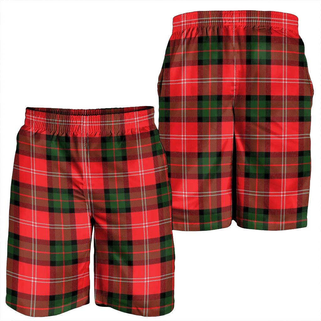 Nesbitt Modern Tartan Plaid Men's Shorts