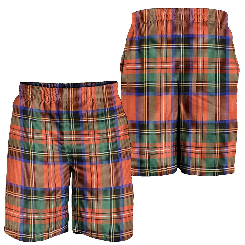 Stewart Royal Ancient Tartan Plaid Men's Shorts