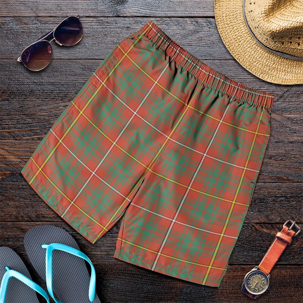 Bruce Ancient Tartan Plaid Men's Shorts