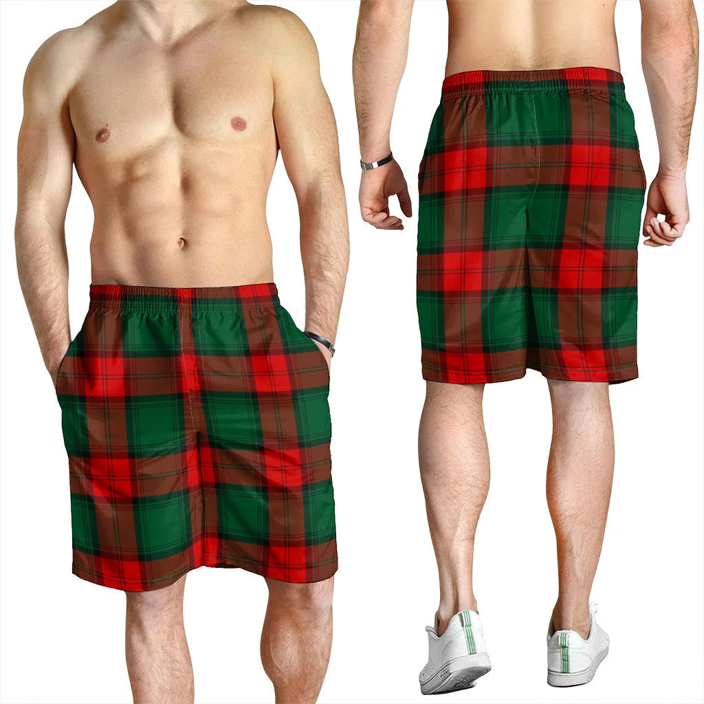 Stewart Atholl Modern Tartan Plaid Men's Shorts