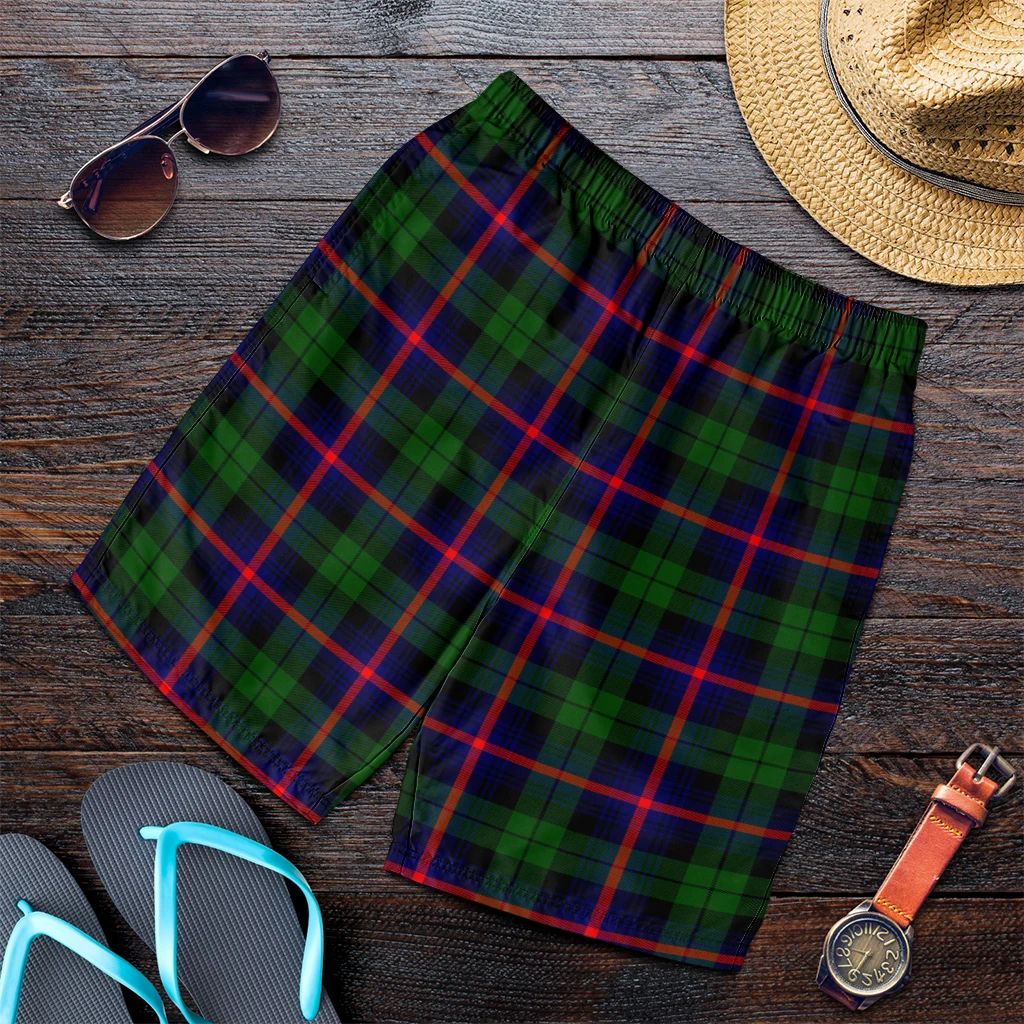 Urquhart Modern Tartan Plaid Men's Shorts