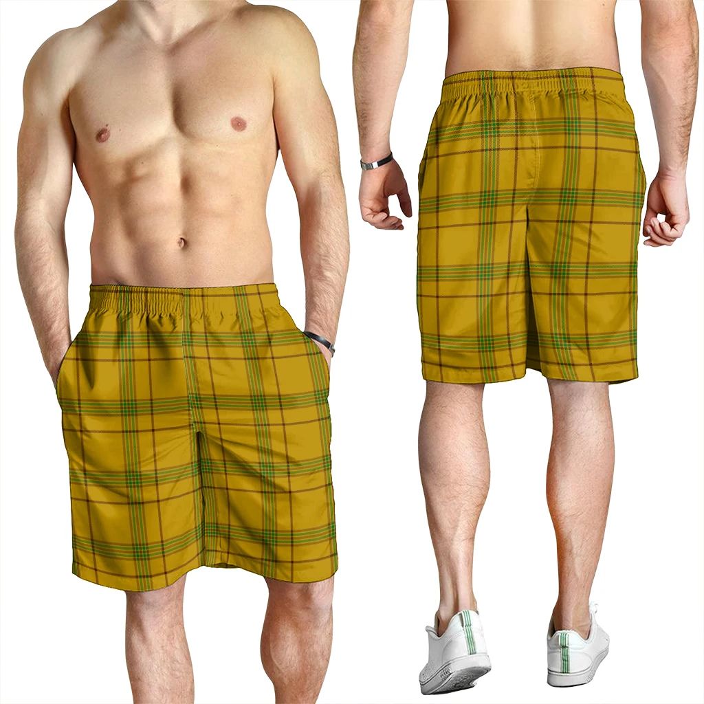 Houston Tartan Plaid Men's Shorts