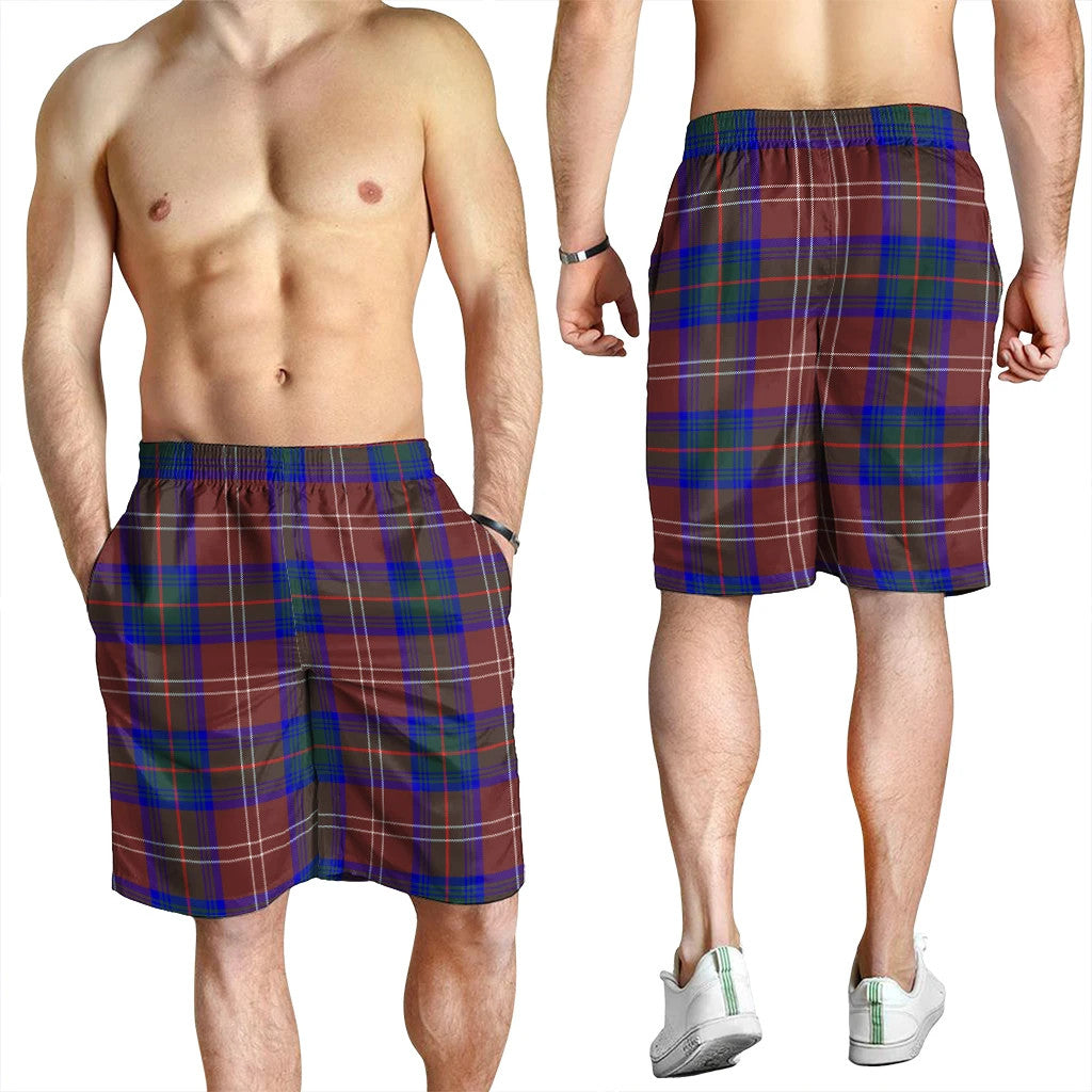 Chisholm Hunting Modern Tartan Plaid Men's Shorts