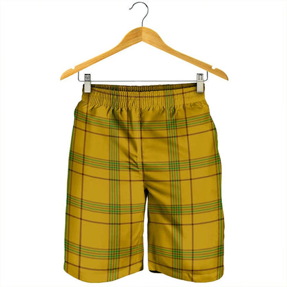 Houston Tartan Plaid Men's Shorts