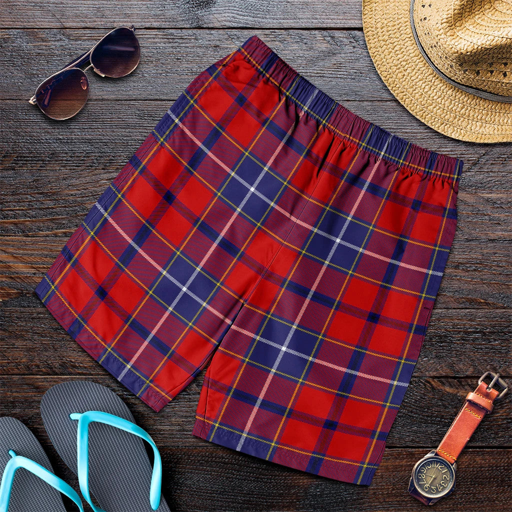 Wishart Dress Tartan Plaid Men's Shorts