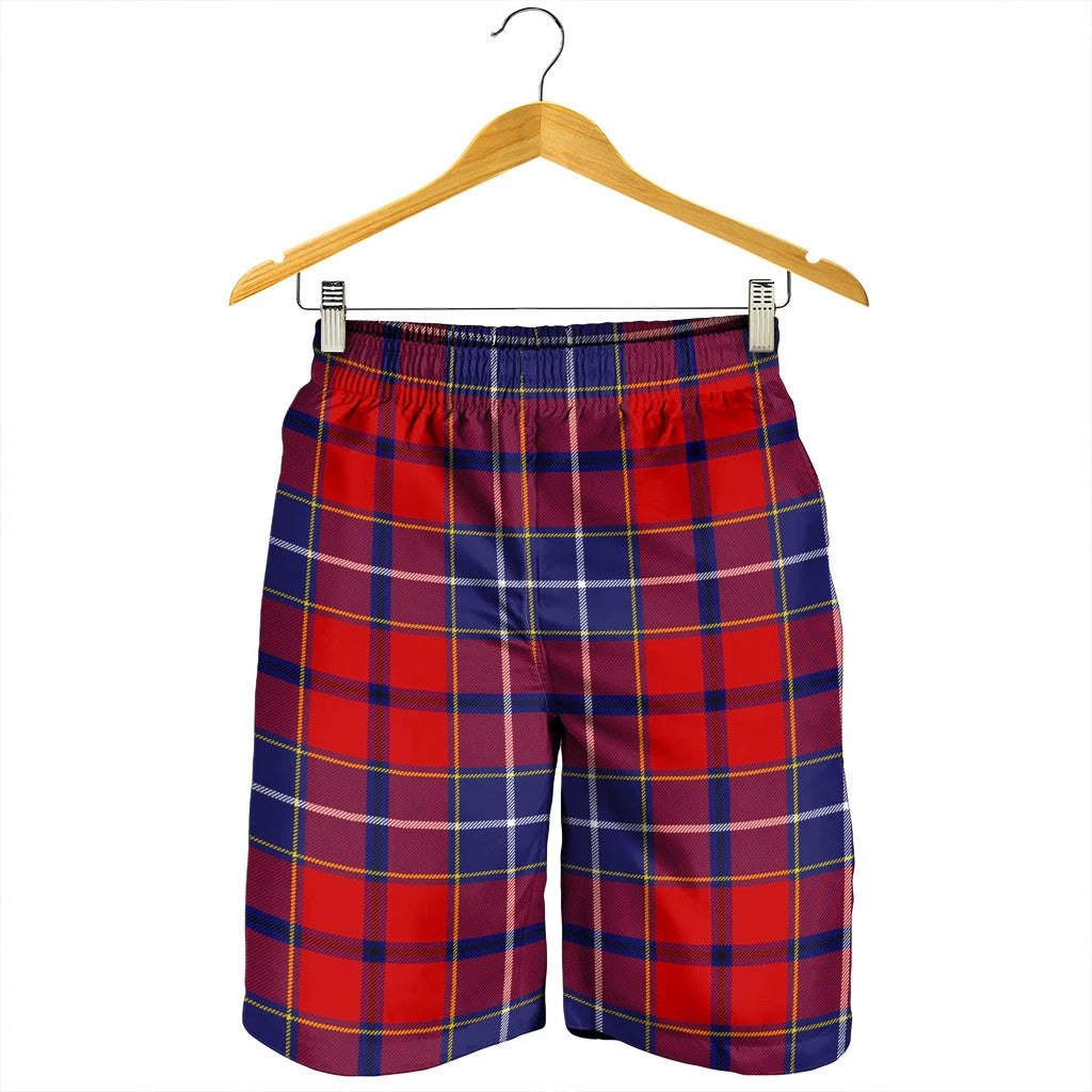 Wishart Dress Tartan Plaid Men's Shorts