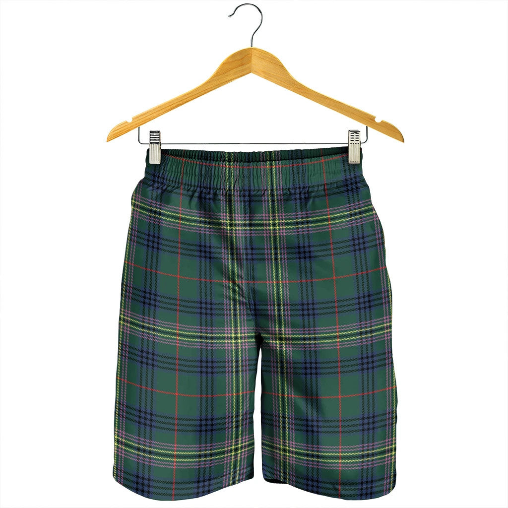 Kennedy Modern Tartan Plaid Men's Shorts