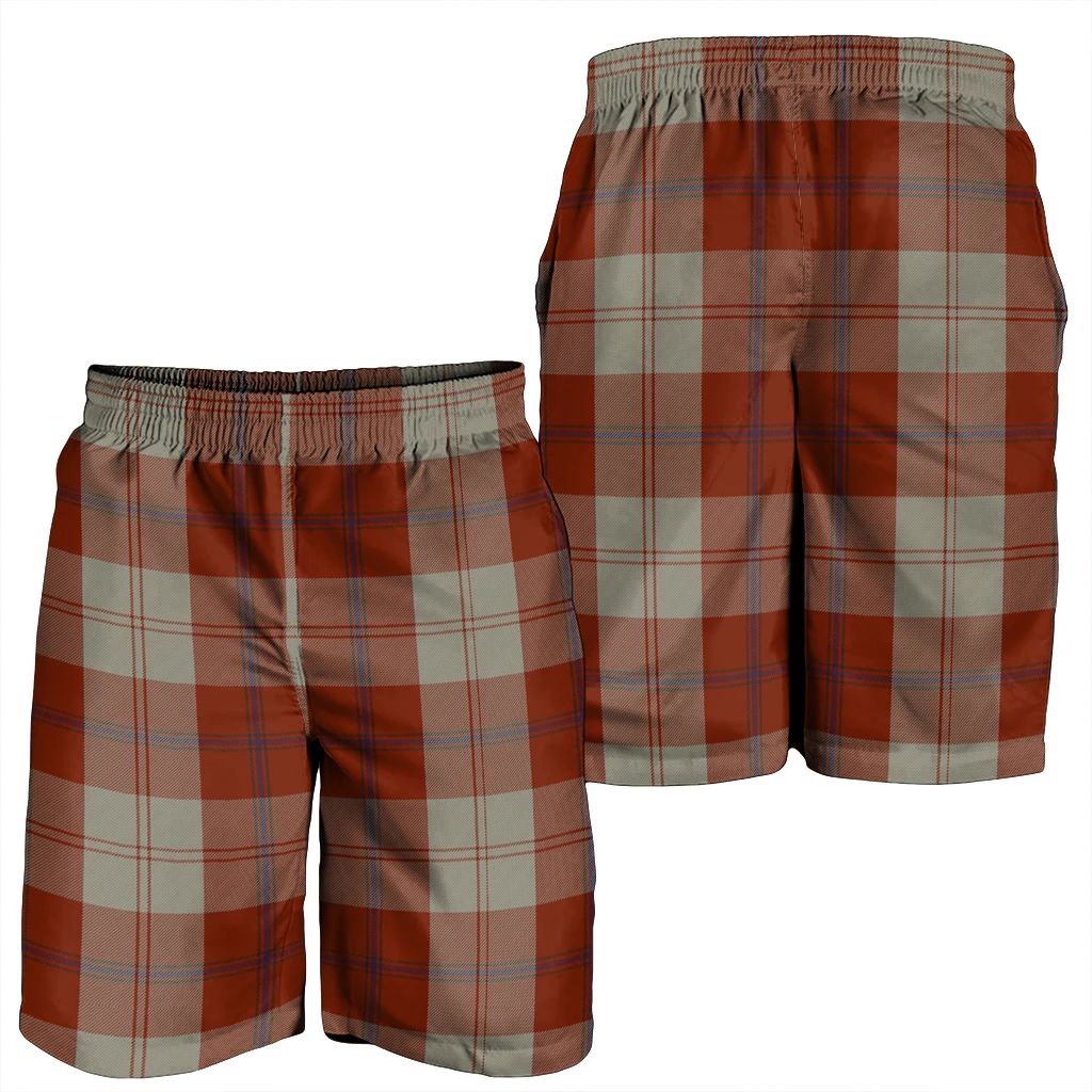 Davidson Dress Dancers Tartan Plaid Men's Shorts