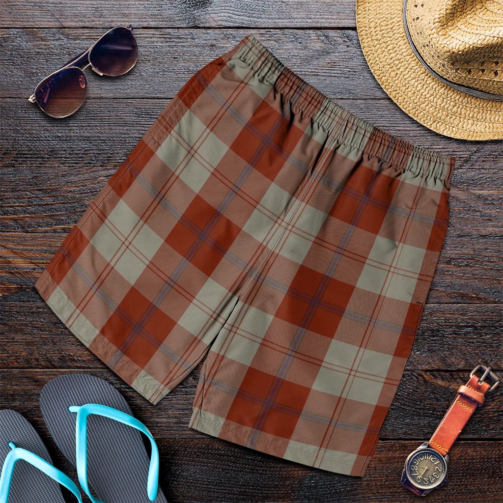 Davidson Dress Dancers Tartan Plaid Men's Shorts