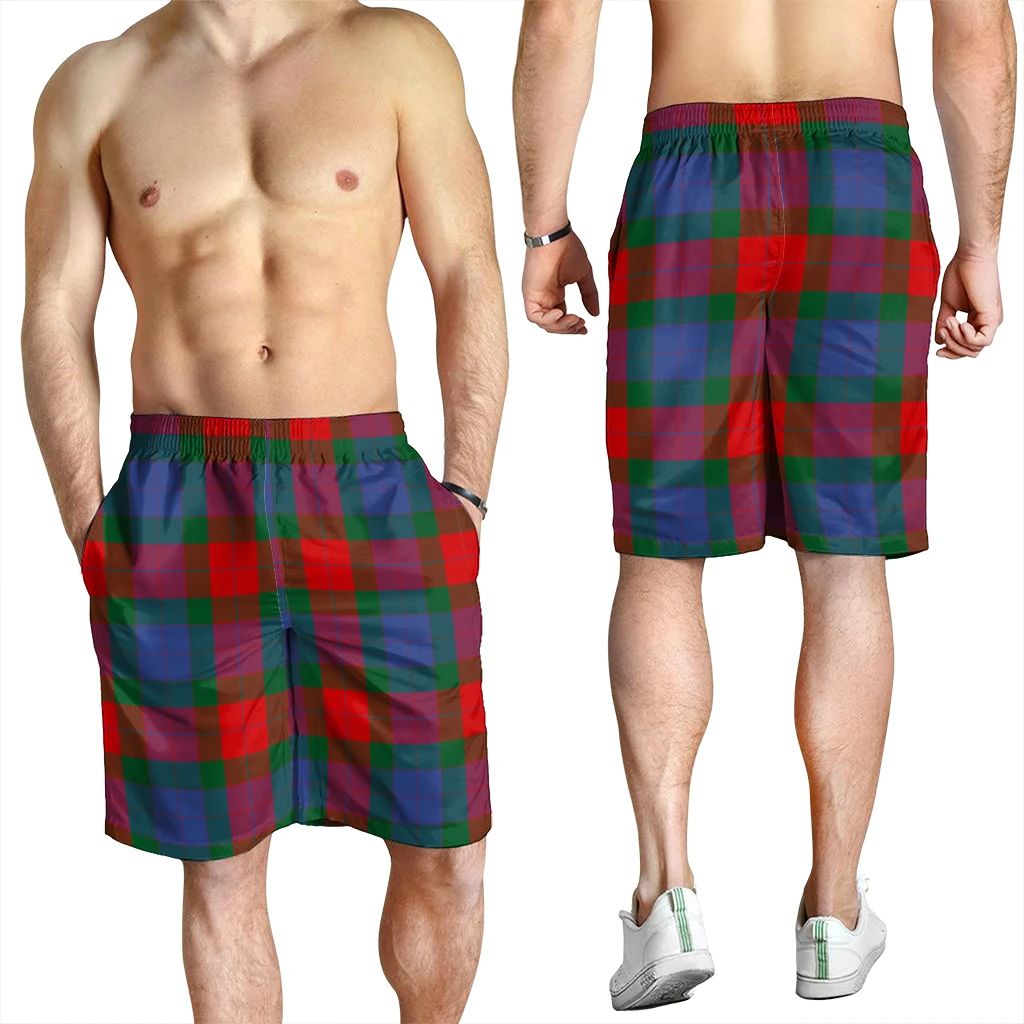 Mar Tartan Plaid Men's Shorts