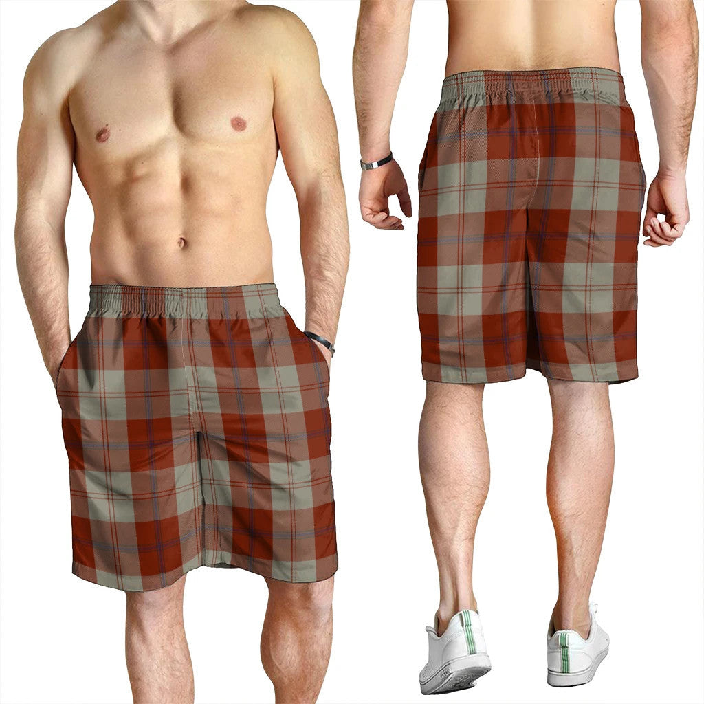 Davidson Dress Dancers Tartan Plaid Men's Shorts