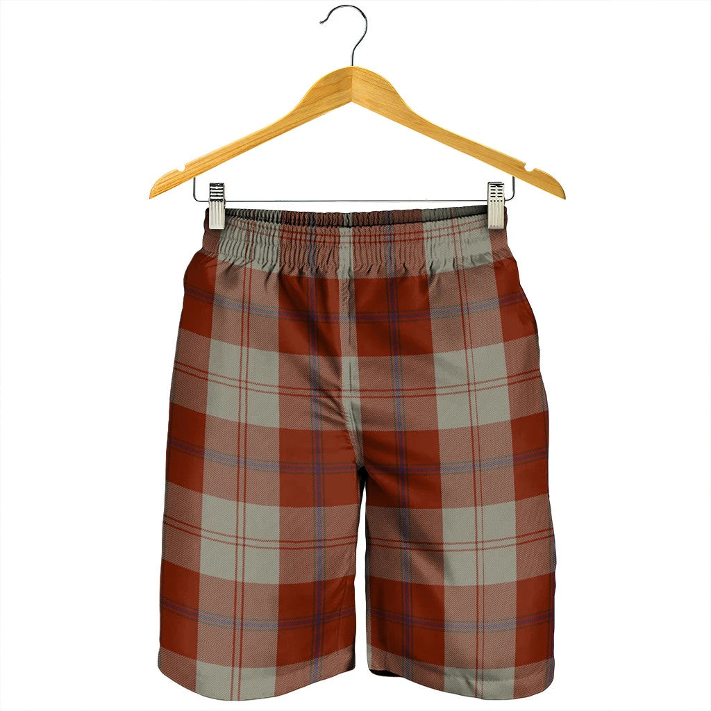 Davidson Dress Dancers Tartan Plaid Men's Shorts