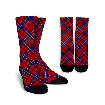 Wishart Dress Tartan Plaid Crew Socks