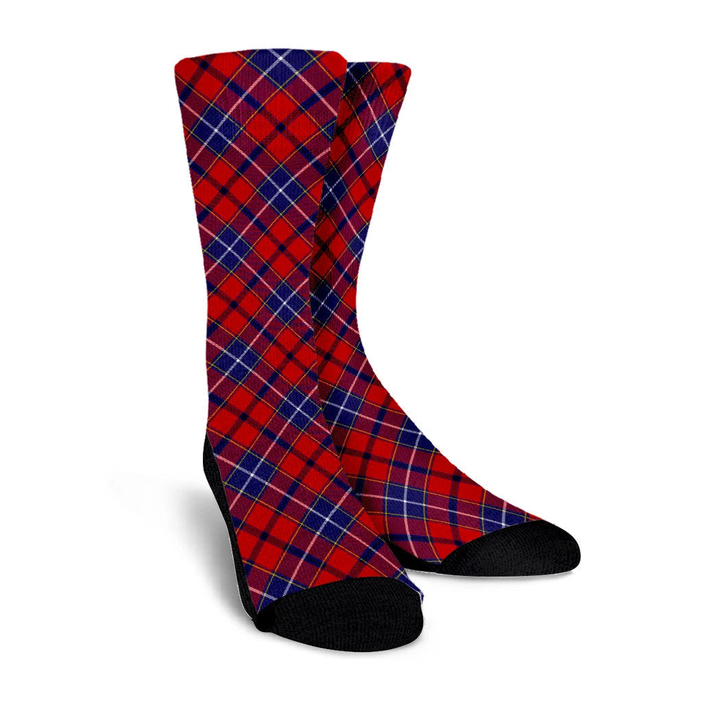 Wishart Dress Tartan Plaid Crew Socks