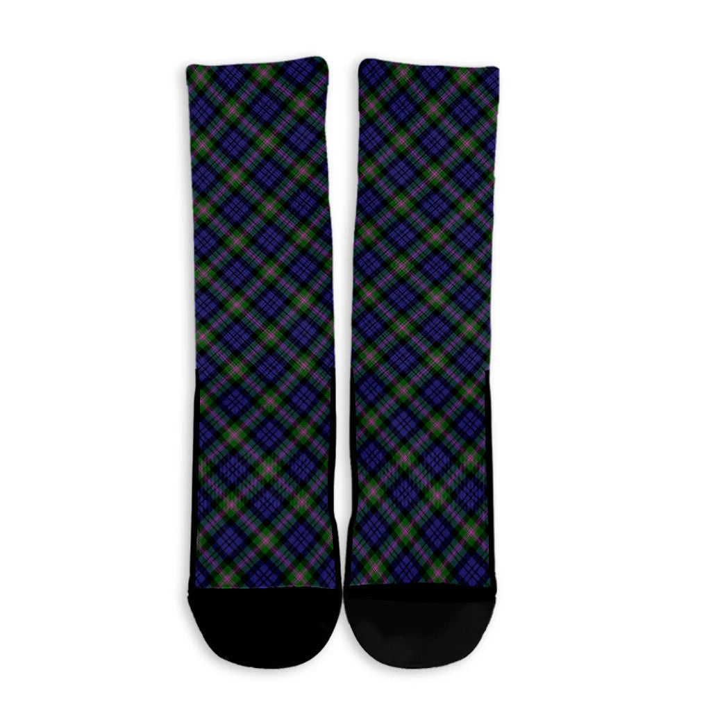 Baird Modern Tartan Plaid Crew Socks