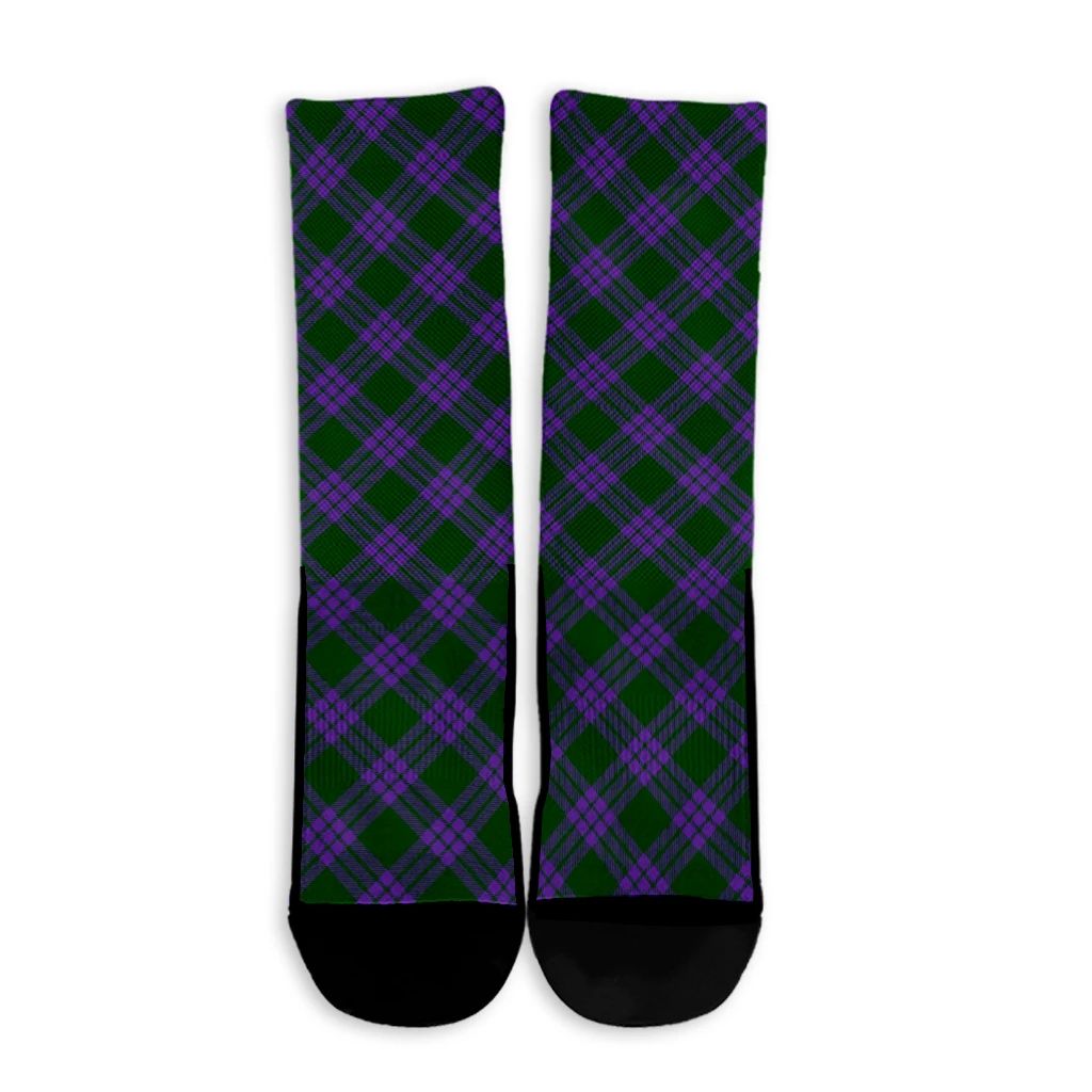 Elphinstone Tartan Plaid Crew Socks