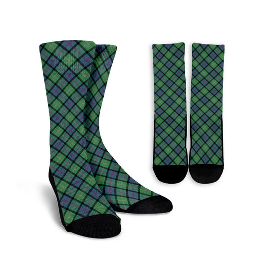 MacThomas Ancient Tartan Plaid Crew Socks