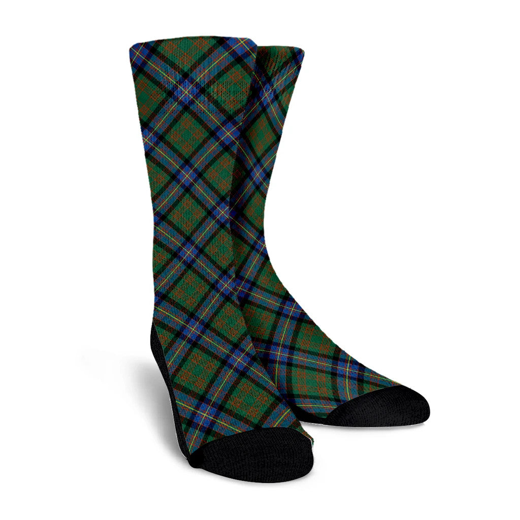 Cochrane Ancient Tartan Plaid Crew Socks