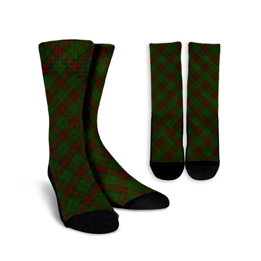 Maxwell Hunting Tartan Plaid Crew Socks