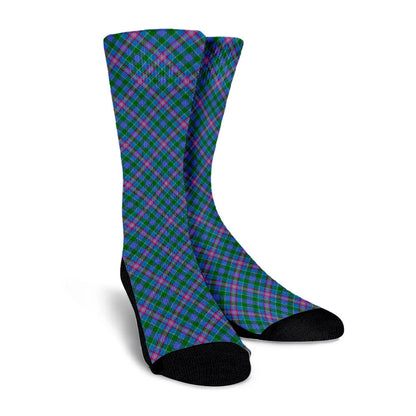 Pitcairn Hunting Tartan Plaid Crew Socks