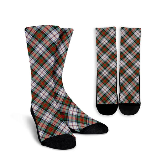 MacDuff Dress Ancient Tartan Plaid Crew Socks