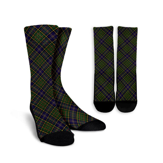 MacMillan Hunting Modern Tartan Plaid Crew Socks